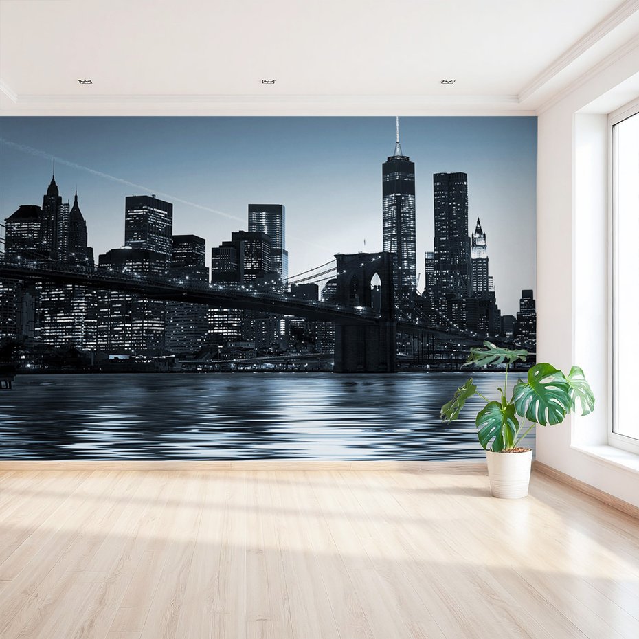 Fototapeta - miasto, most, woda