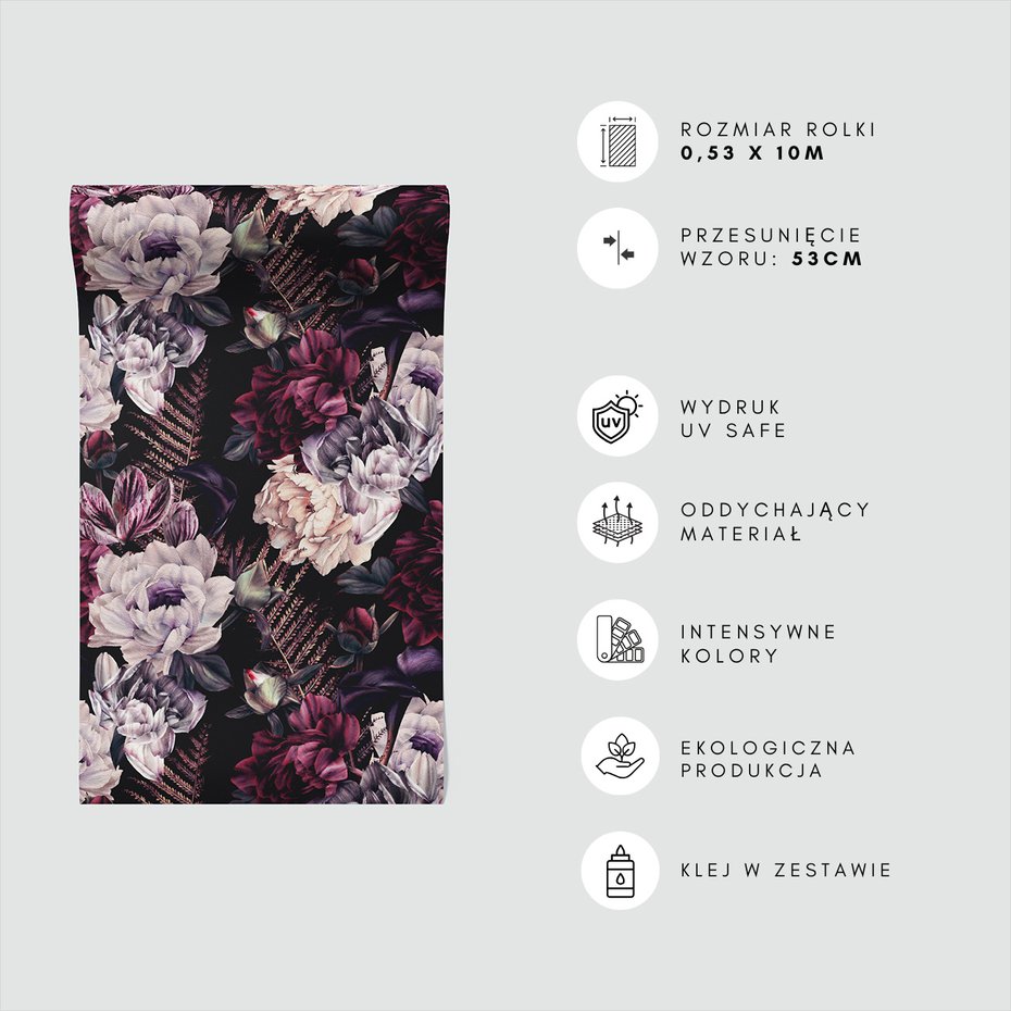 Tapeta - kwiaty, liście, tło