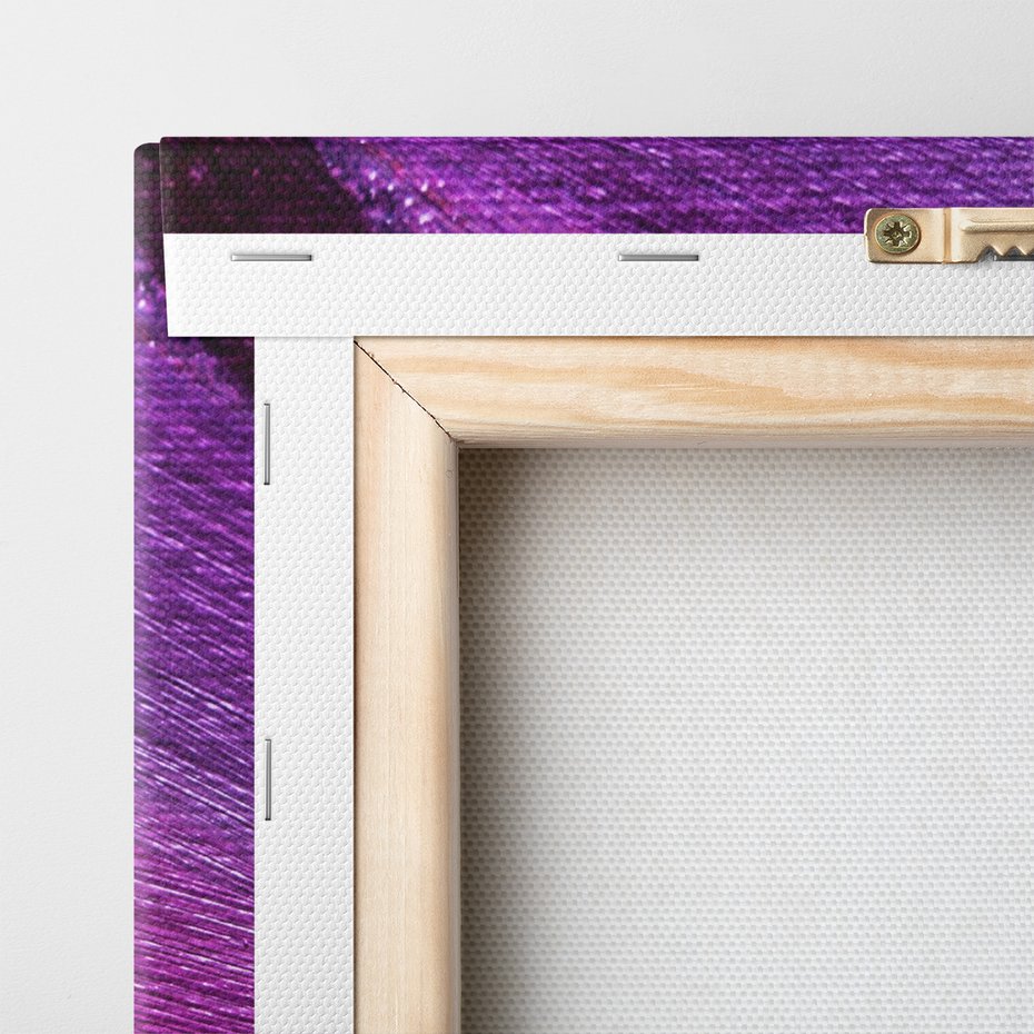 Obraz na płótnie - abstrakcja, fiolet, tekstura