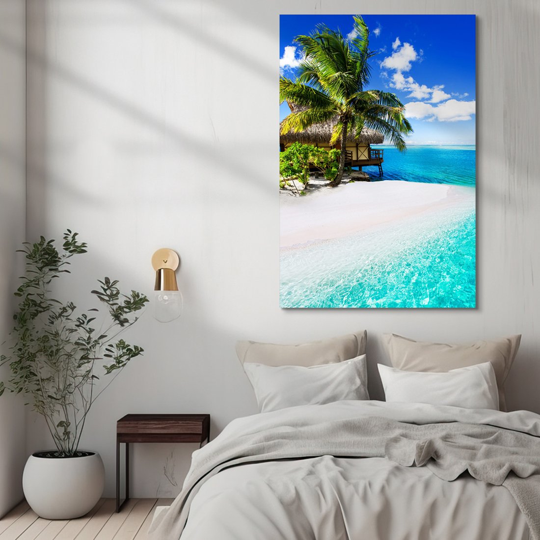 Obraz na płótnie - plaża, morze, tropiki