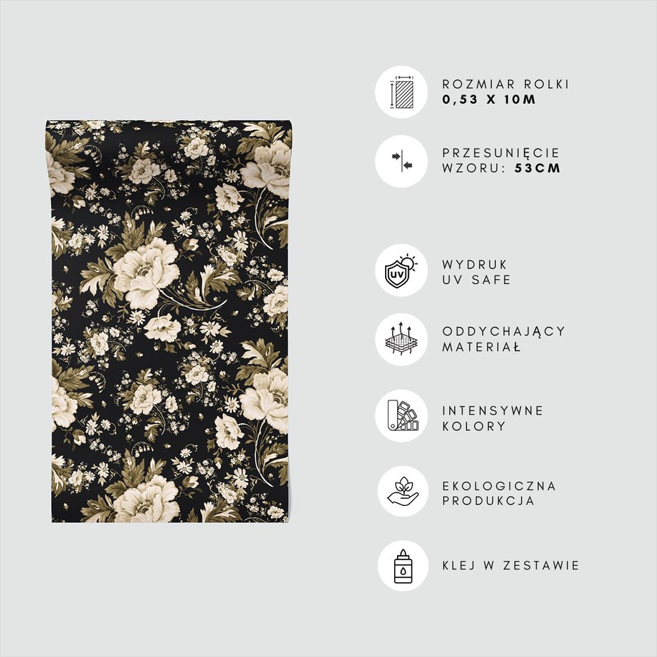 Tapeta - kwiaty, bukiet, liście