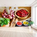 Fototapeta - przyprawy, warzywa, jedzenie