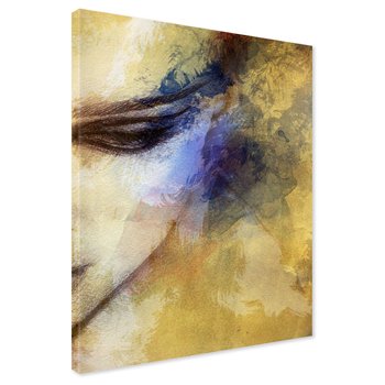 Obraz na płótnie - abstrakcja, portret, oko