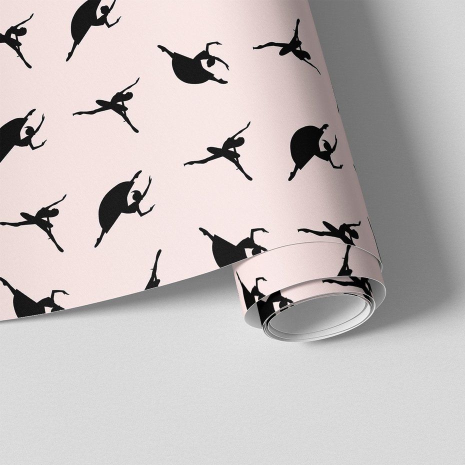 Tapeta - baletnica, taniec, sylwetka