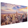 Obraz na płótnie - miasto, drapacze chmur, panorama