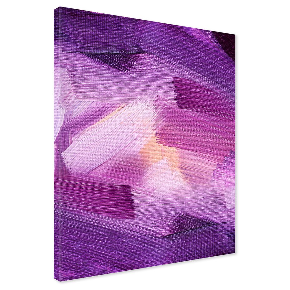 Obraz na płótnie - abstrakcja, fiolet, tekstura