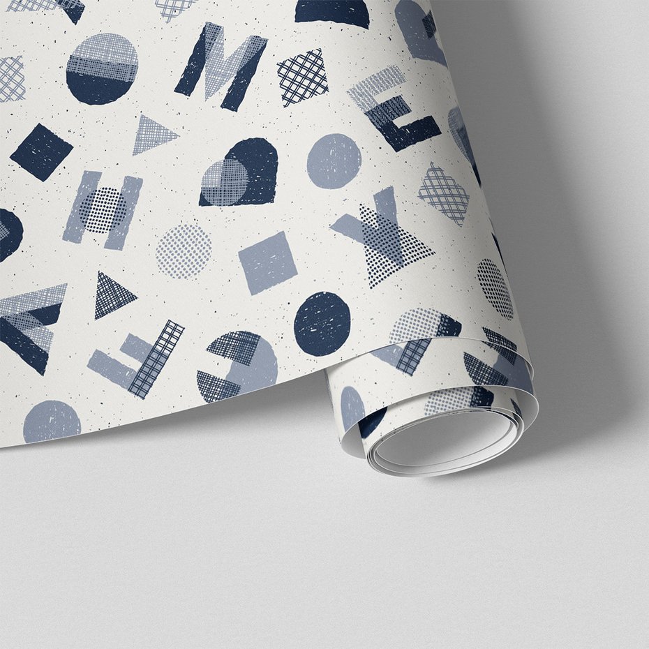 Tapeta - geometria, kształty, abstrakcja