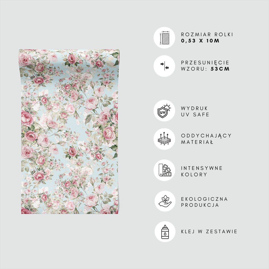 Tapeta - róże, kwiaty, tło