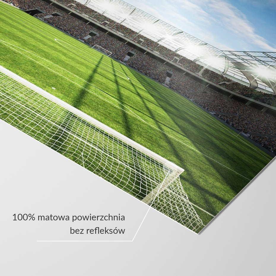 Fototapeta - stadion, piłka nożna, trybuny