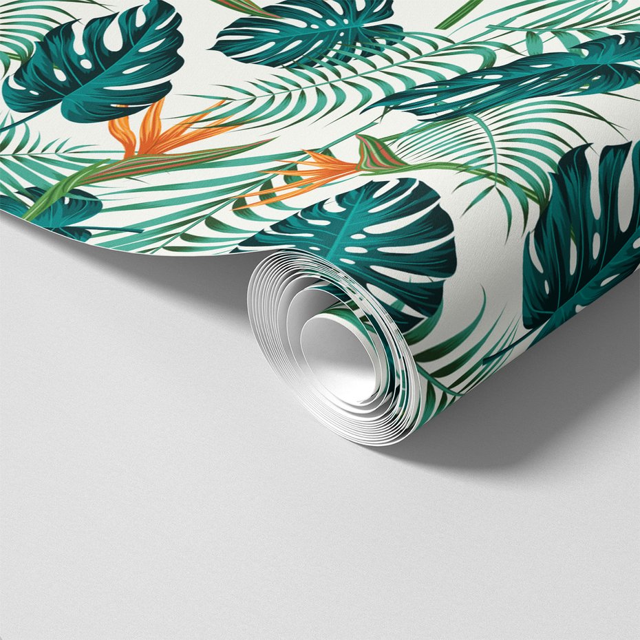 Tapeta - liście, kwiaty, natura