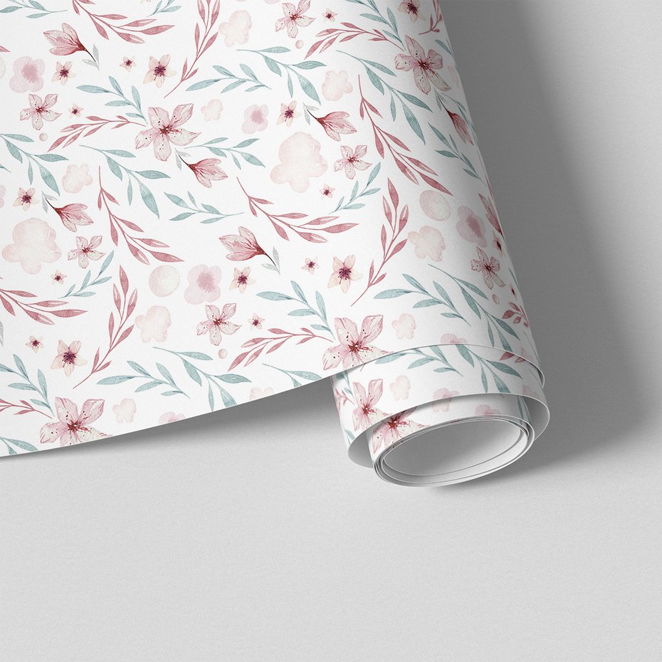 Tapeta - kwiaty, liście, natura