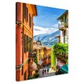 Obraz na płótnie - miasto, uliczka, budynki