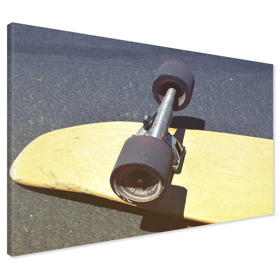 Obraz na płótnie - deskorolka, kółka, sport