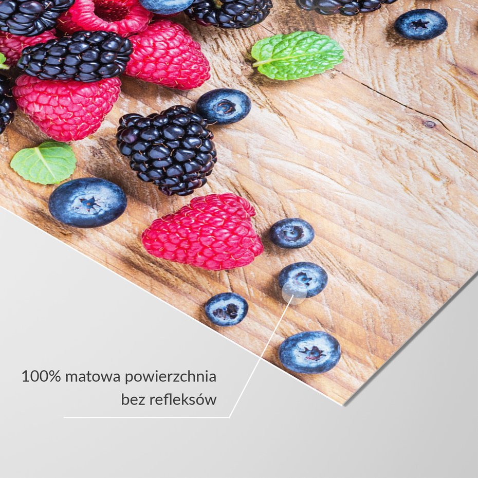 Fototapeta - owoce, jagody, maliny