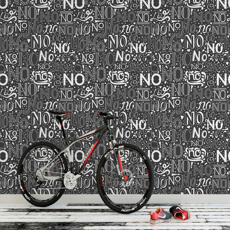 Tapeta - napis, abstrakcja, tło