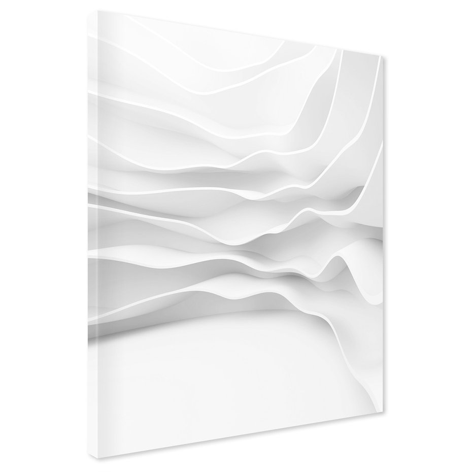 Obraz na płótnie - abstrakcja, fale, struktura