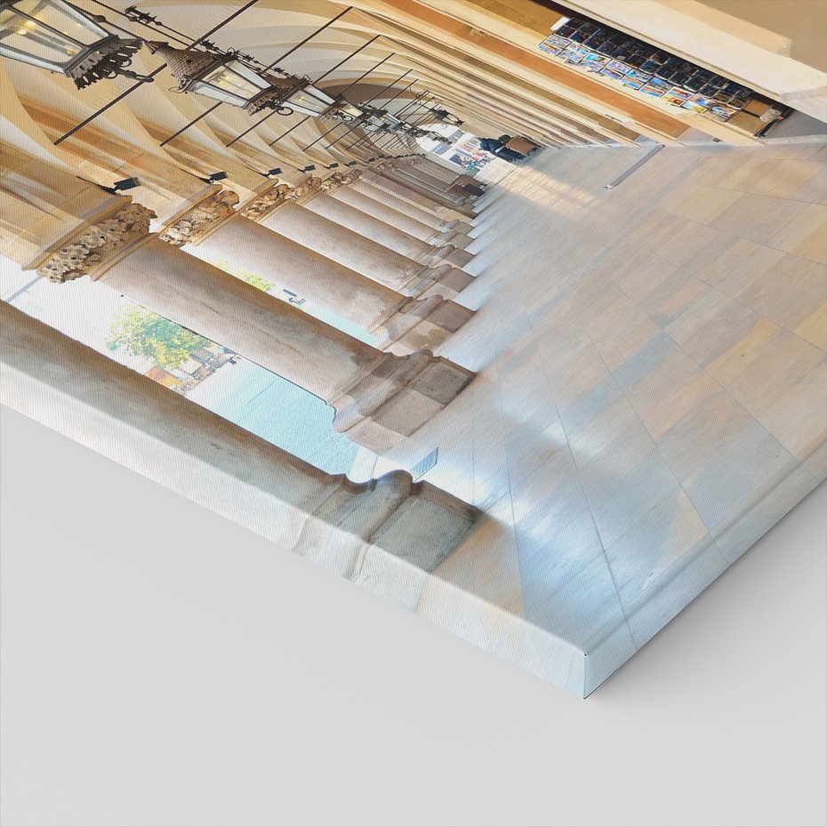 Obraz na płótnie - Sukiennice, Kraków, kolumny