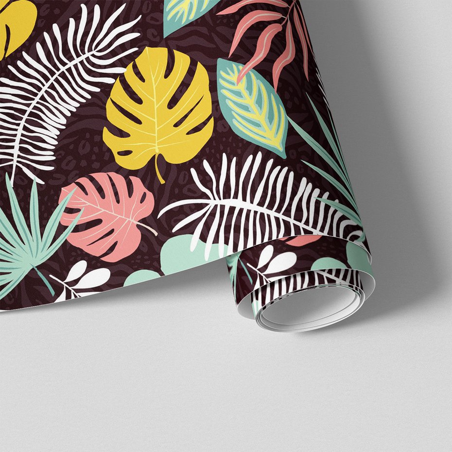 Tapeta - liście, natura, abstrakcja