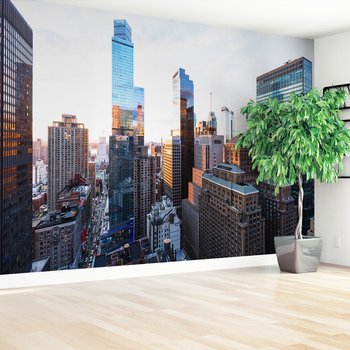 Fototapeta - miasto, budynki, drapacze chmur