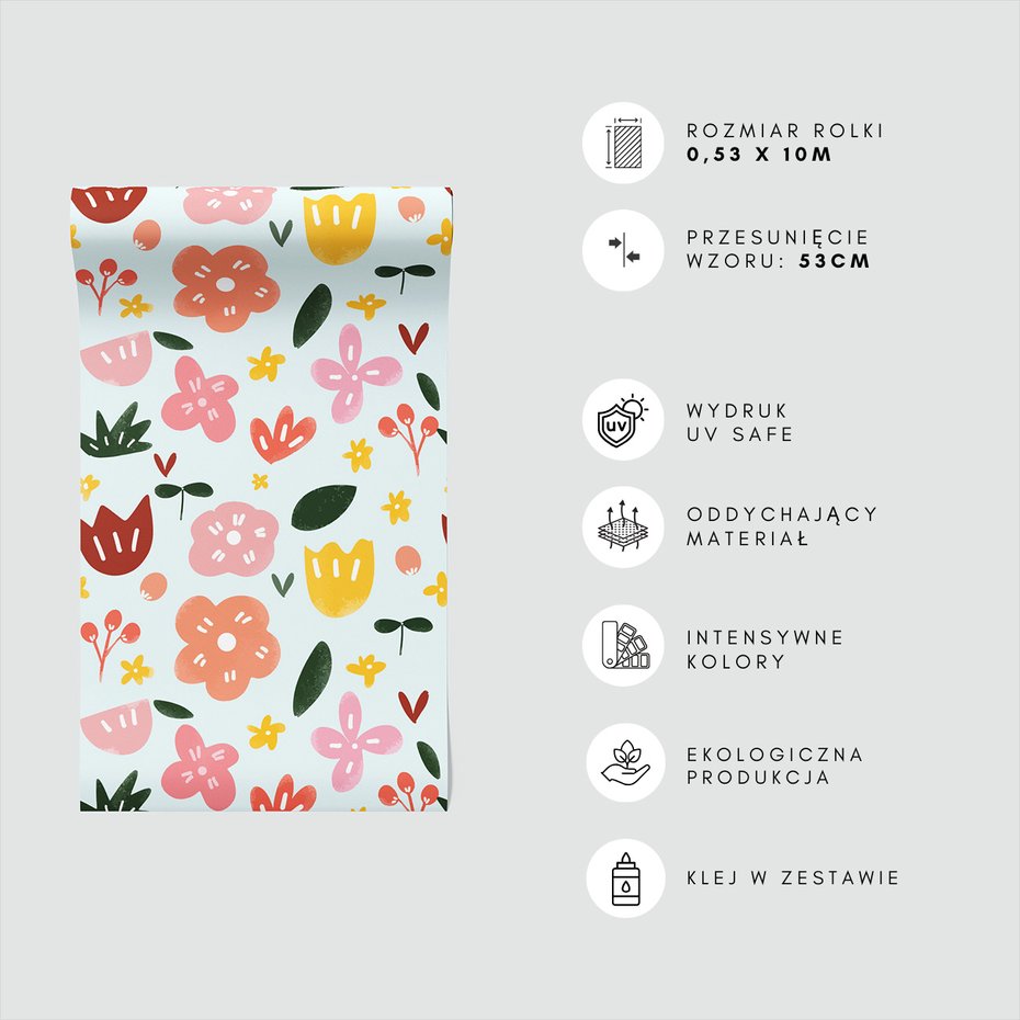 Tapeta - kwiaty, liście, wiosna