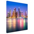 Obraz na płótnie - miasto, budynki, woda