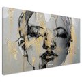 Obraz na płótnie - portret, abstrakcja, kobieta