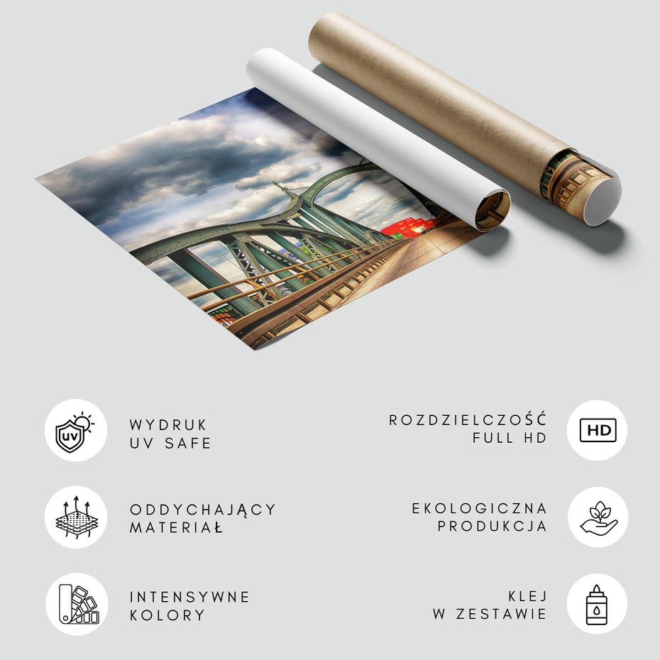 Fototapeta - most, niebo, chmury