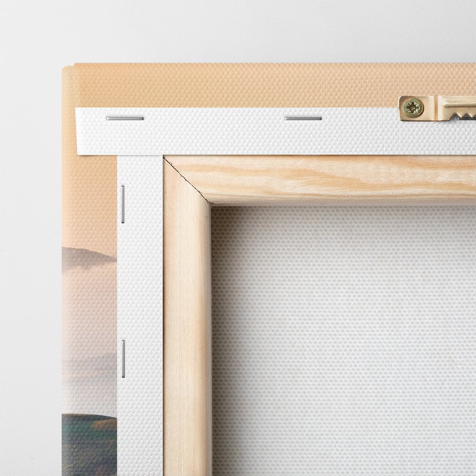 Obraz na płótnie - Toskania, krajobraz, wzgórze