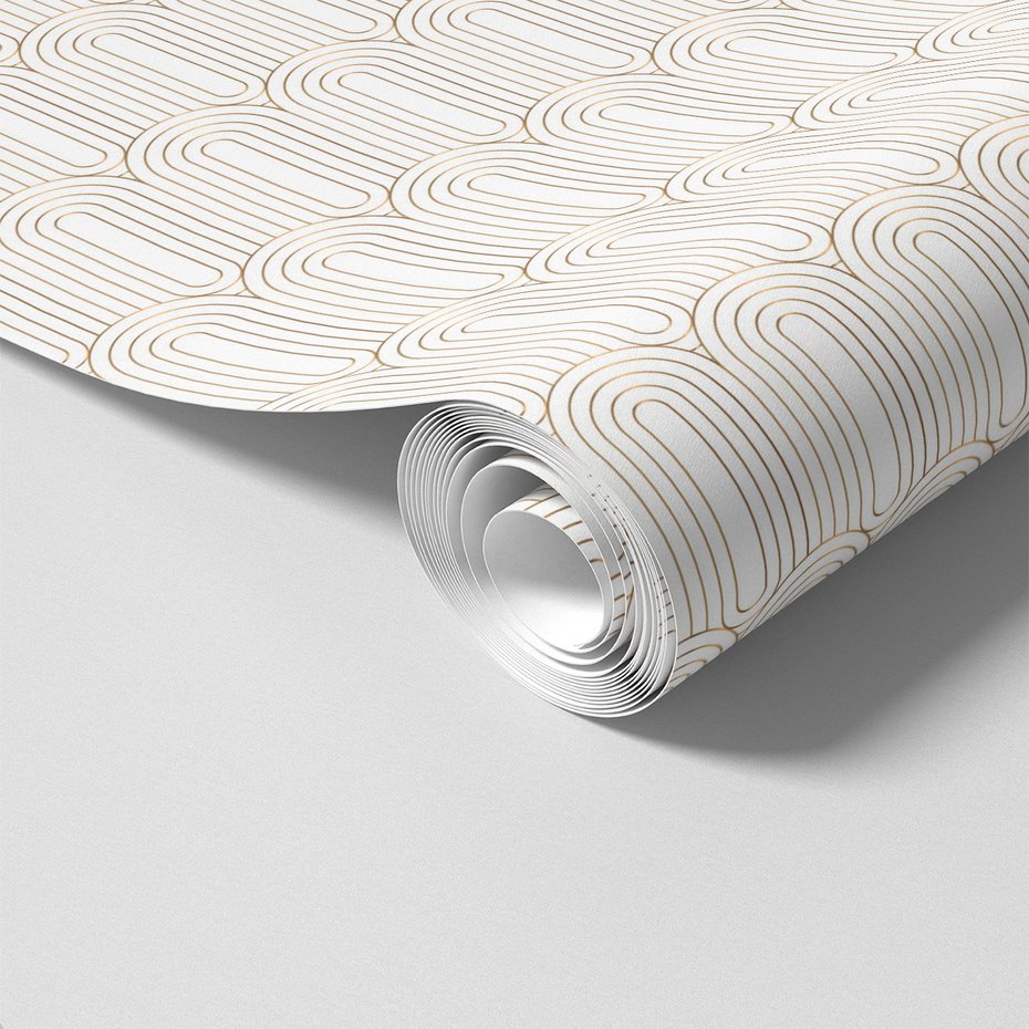 Tapeta - linie, geometria, łuki