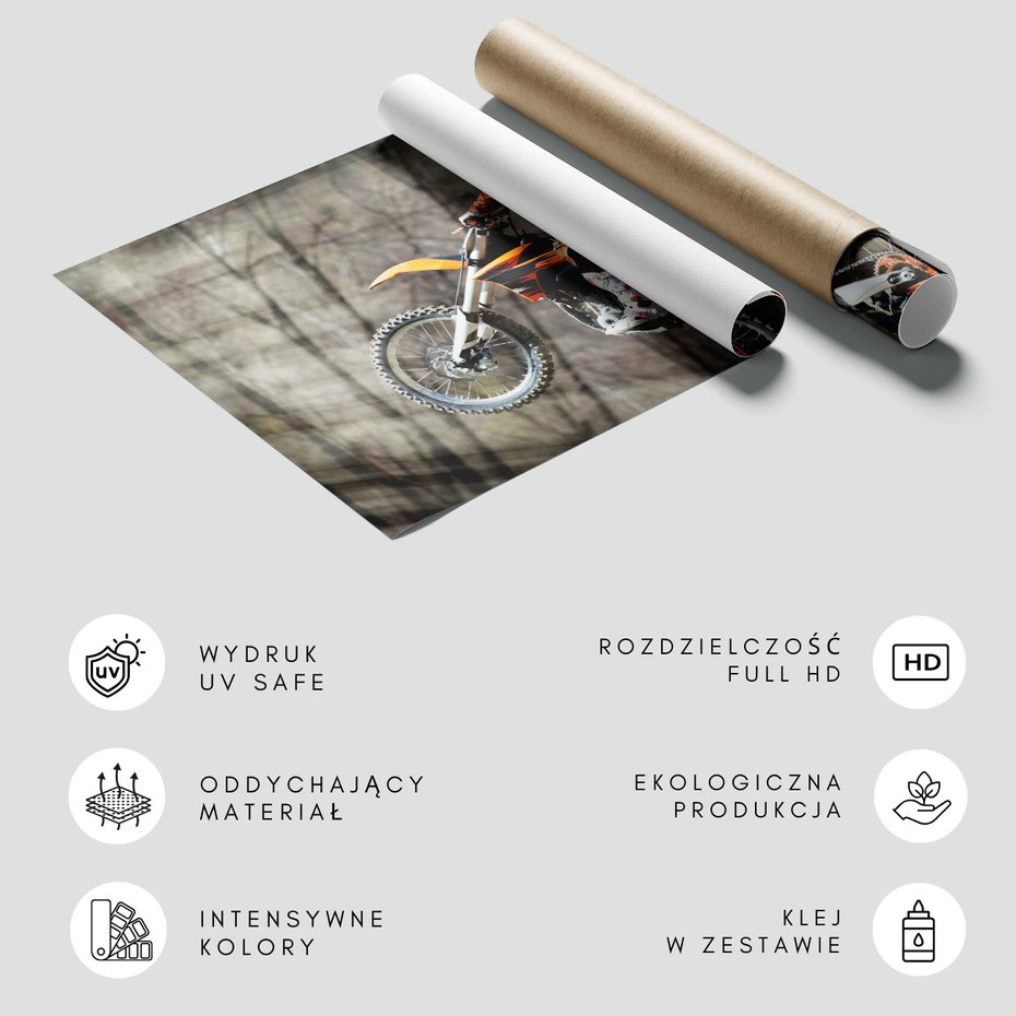 Fototapeta - motocross, sport, skok