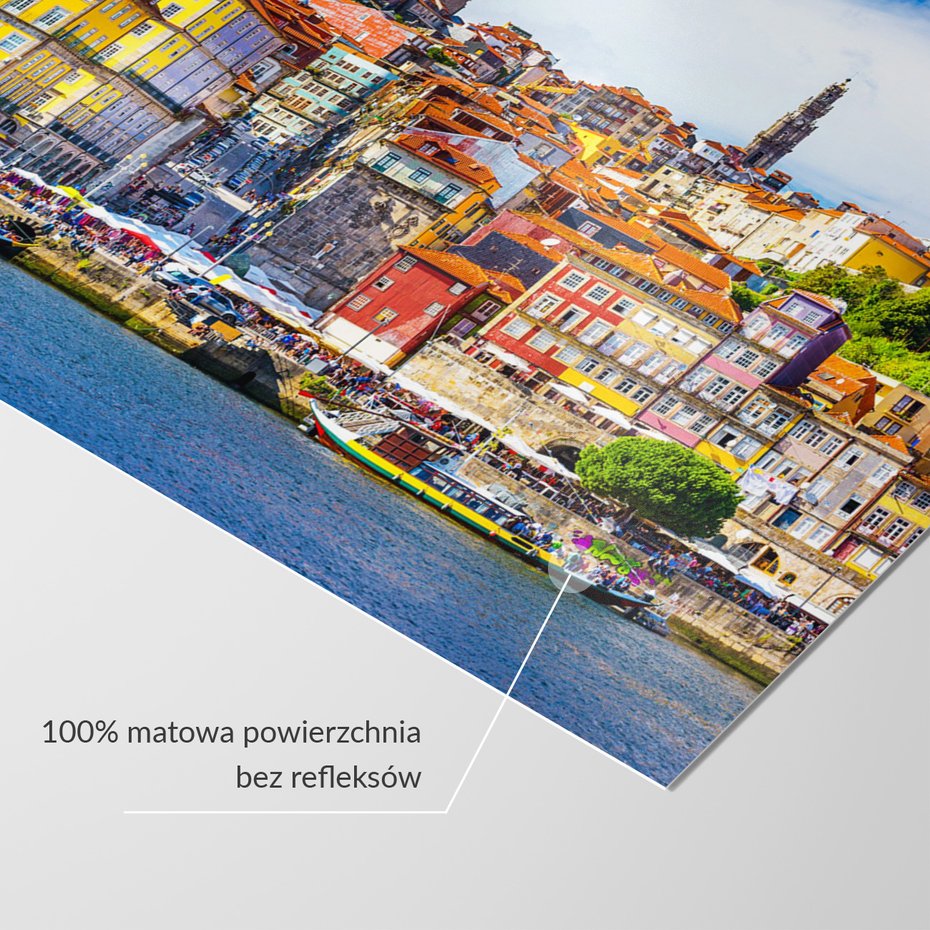 Fototapeta - porto, miasto, rzeka