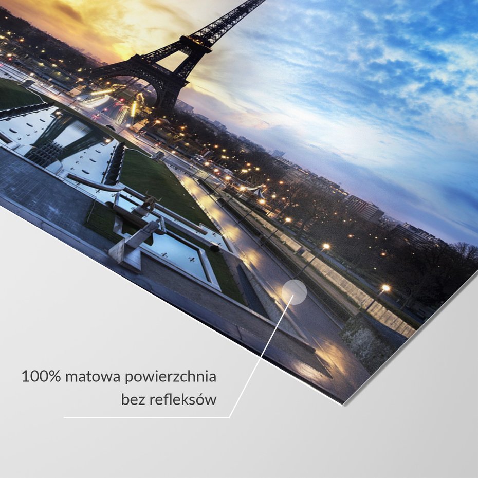 Fototapeta - Paryż, Wieża Eiffla, miasto