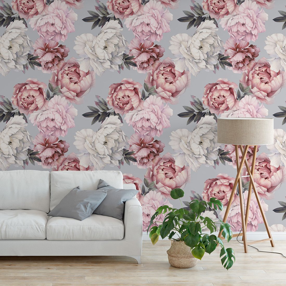 Tapeta - kwiaty, płatki, elegancja