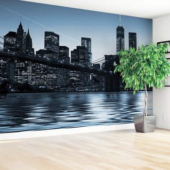 Fototapeta - miasto, most, woda