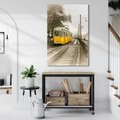 Obraz na płótnie - tramwaj, miasto, transport