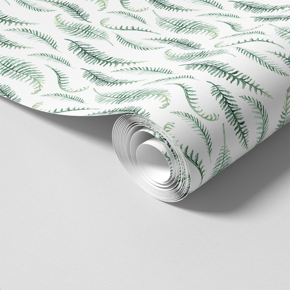 Tapeta - paproć, liście, natura