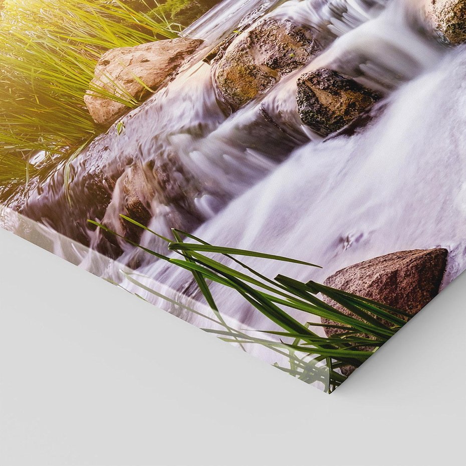 Obraz na płótnie - wodospad, natura, woda