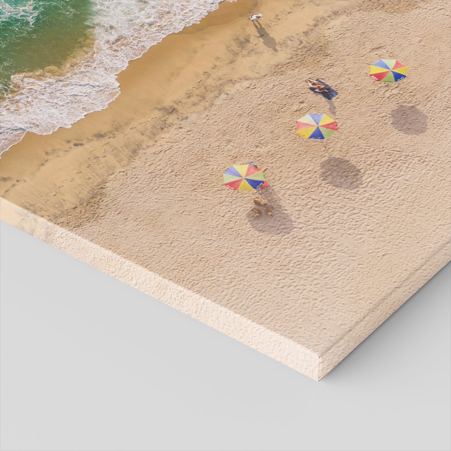 Obraz na płótnie - plaża, morze, piasek