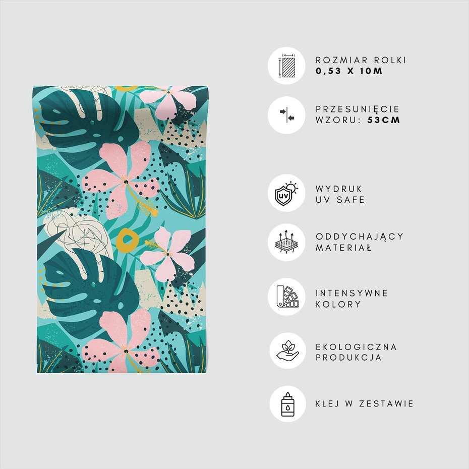 Tapeta - liść, kwiat, abstrakcja