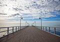 Fototapeta - molo, morze, niebo