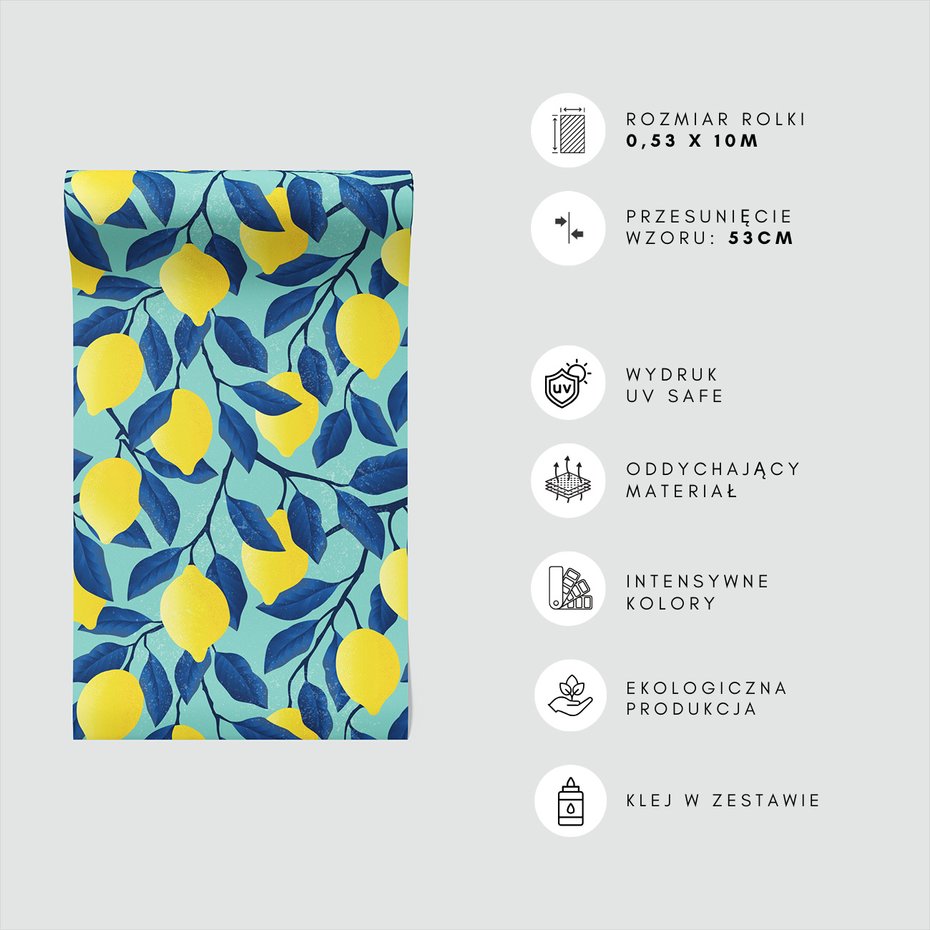 Tapeta - owoce, liście, gałęzie