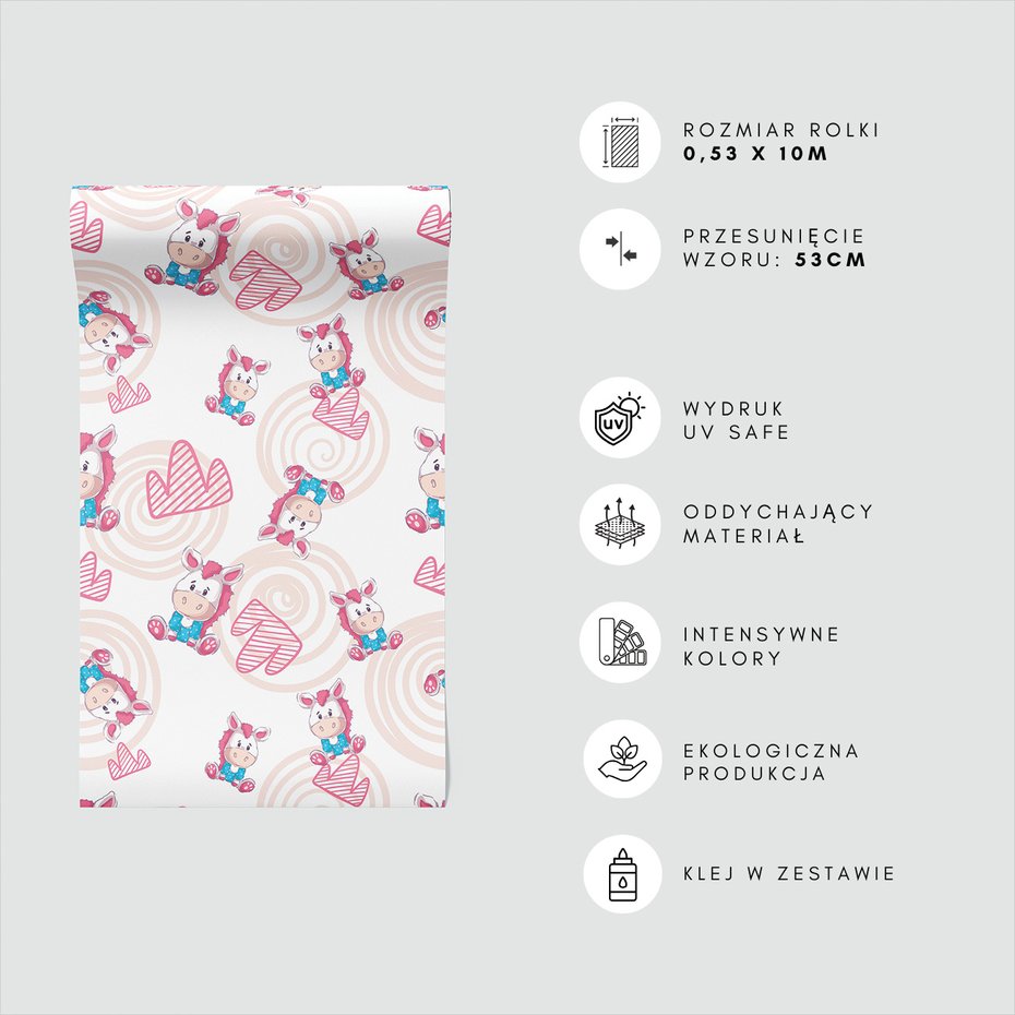 Tapeta - dziecięca, zwierzę, ilustracja,