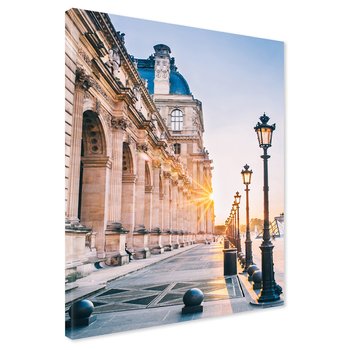 Obraz na płótnie - Luwr, Paryż, architektura