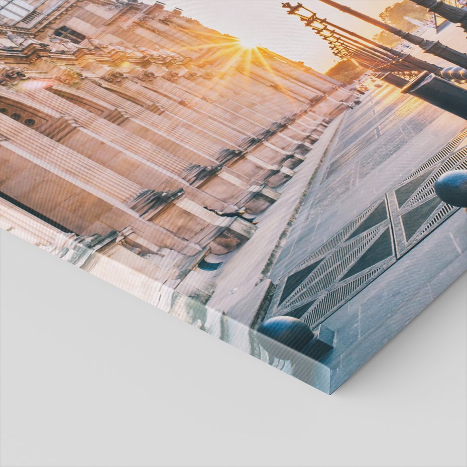 Obraz na płótnie - Luwr, Paryż, architektura