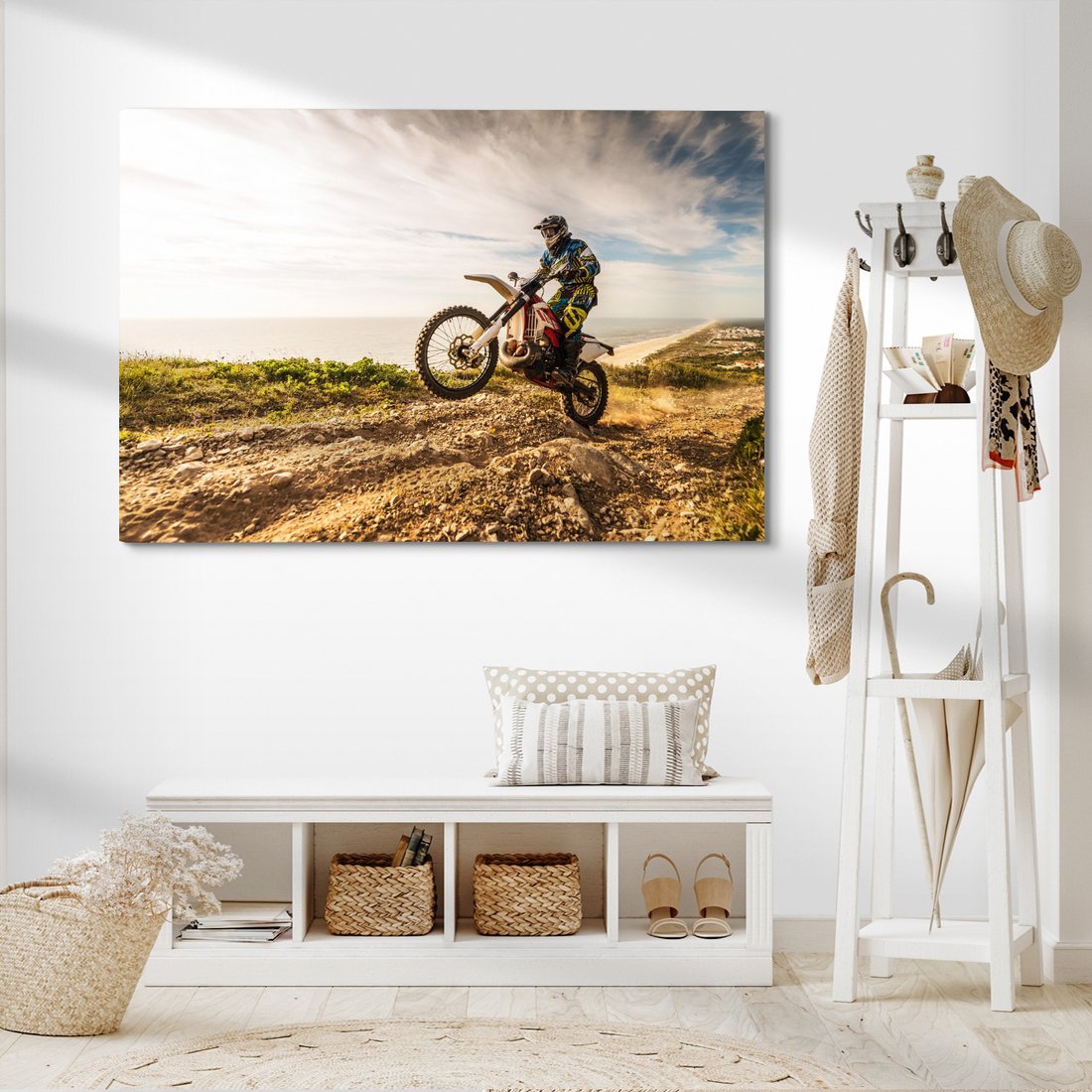 Obraz na płótnie - motocykl, sport, adrenalina