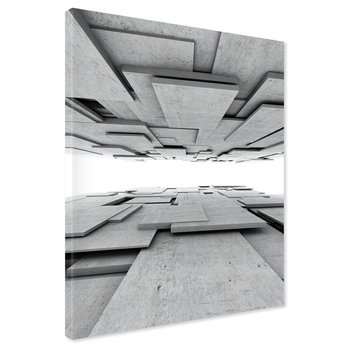 Obraz na płótnie - abstrakcja, beton, geometria