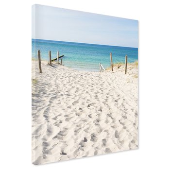 Obraz na płótnie - plaża, piasek, morze