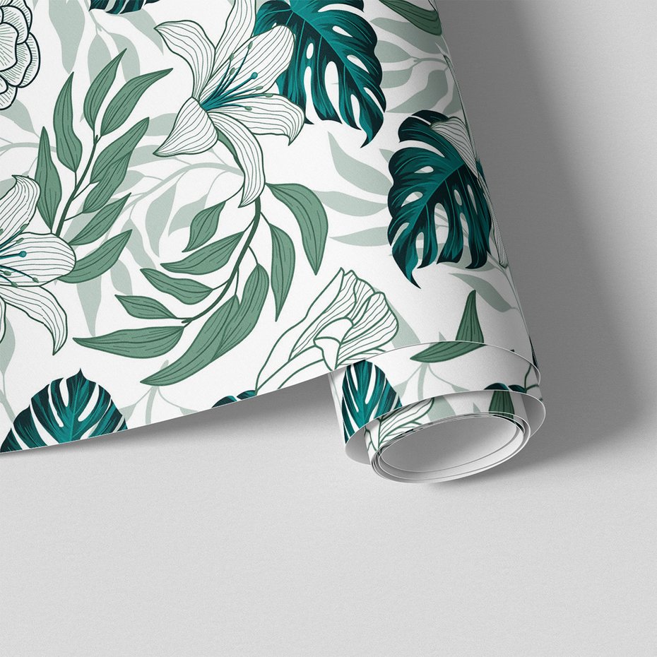 Tapeta - kwiaty, liście, natura