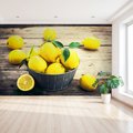 Fototapeta - cytryny, owoce, żółty
