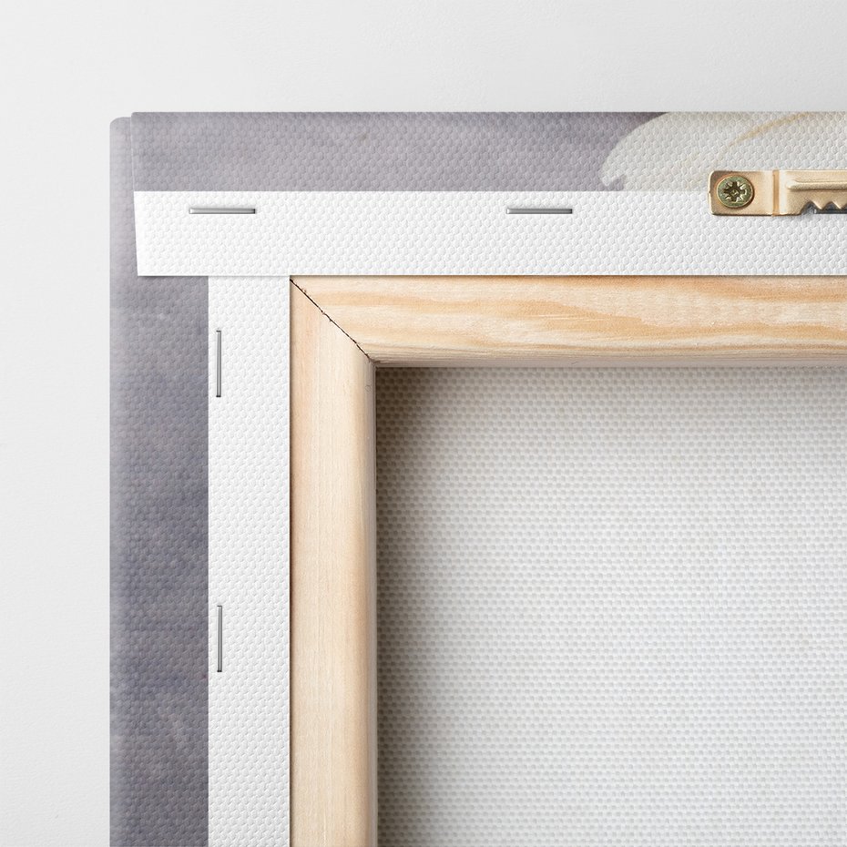 Obraz na płótnie - tulipany, kwiaty, białe